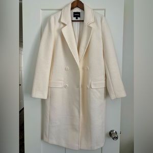 Express Cream White Peacoat